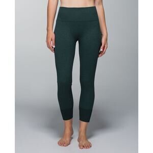 Lululemon Ebb to Street Pant Size 6 Heathered Fuel Green Breathable Yoga Gym